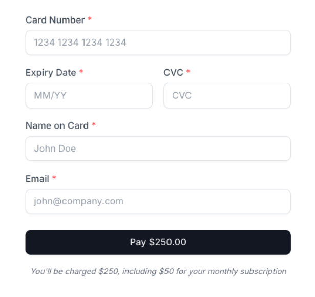 Payments Illustration